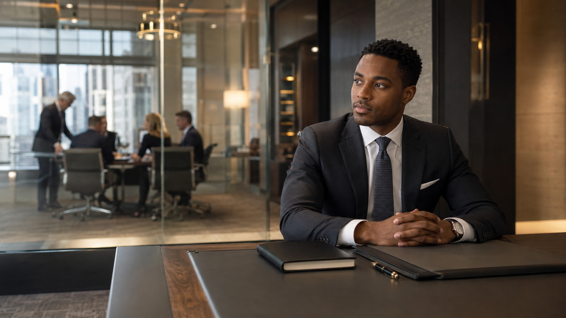     Associate lawyer overlooked for work while senior colleagues meet in a law firm